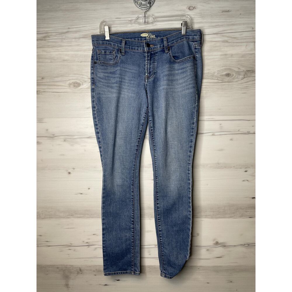Old Navy‎ The Diva Skinny Jeans Womens 8 Regular Stretch Mid Rise Denim Pants